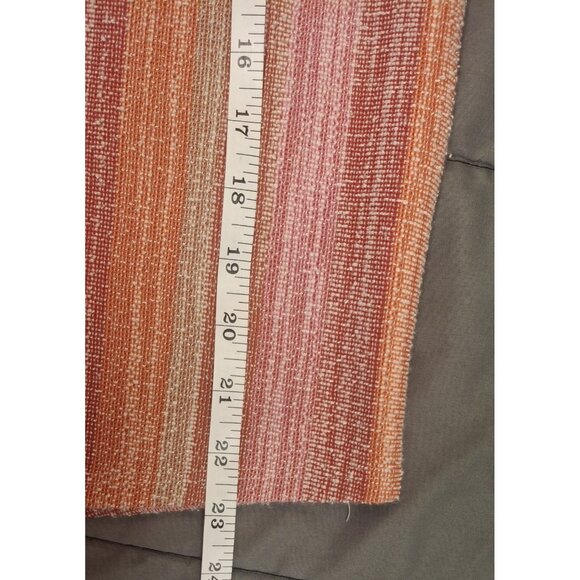 W5 Shirt Womens Large Pink Multicolored Vertical Stripes Casual Dressy - Picture 7 of 9